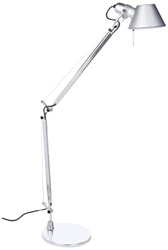 Artemide- Tolomeo Tavolo Tischlampe. Hochwertige Tischleuchte aus Aluminium mit Tischfuß ø23cm. Made in Italy, 78 x 64,5 x 23 cm im Sale